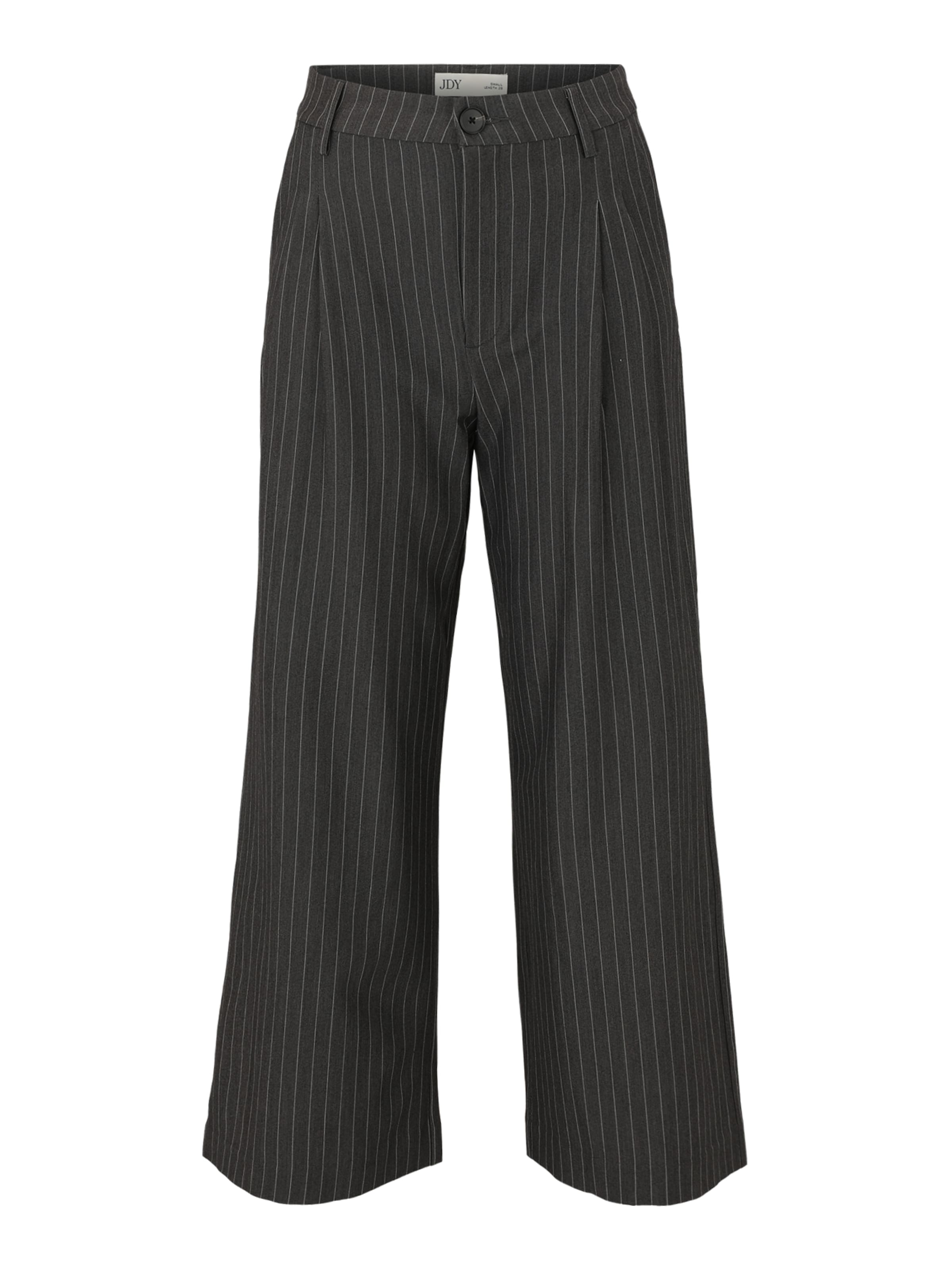 JDY Petite Wide Leg Hose 'JDYGRACE RIVER' in Grau: Vorderseite