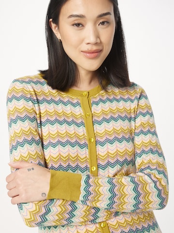 King Louie Knit Cardigan 'Lavigne' in Yellow