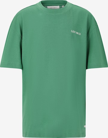 Les'Arcs Performance shirt 'Tynan' in Green: front