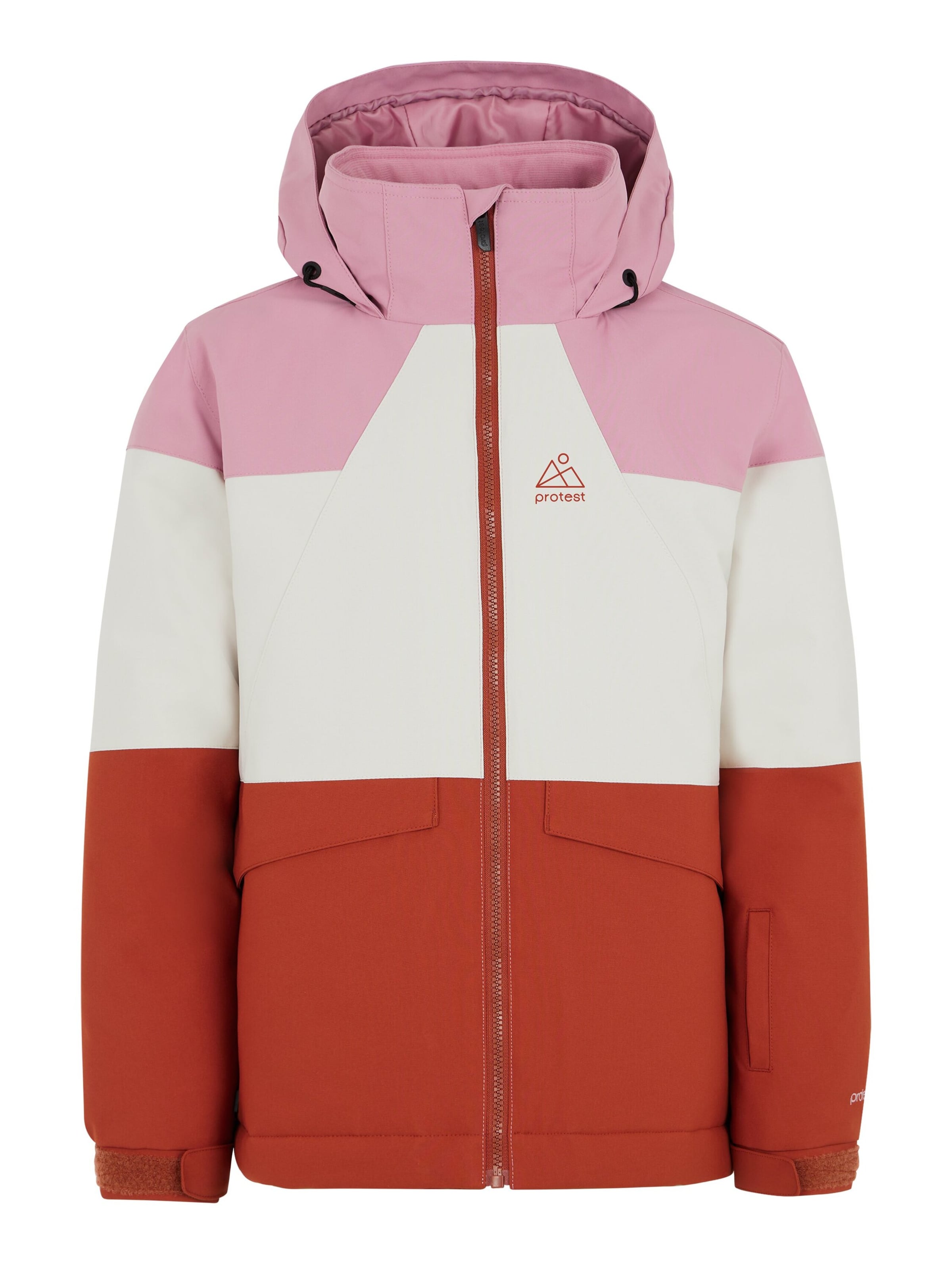 PROTEST Sportjacke 'PRTKIWI JR'‌‌‌‌‌‌‌‌‌‌ in Pink: Vorderseite