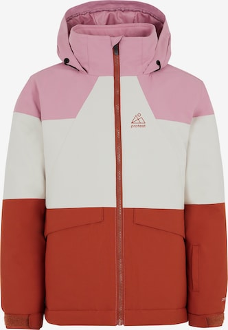 PROTEST Sportjacke 'PRTKIWI JR' in Pink: Vorderseite