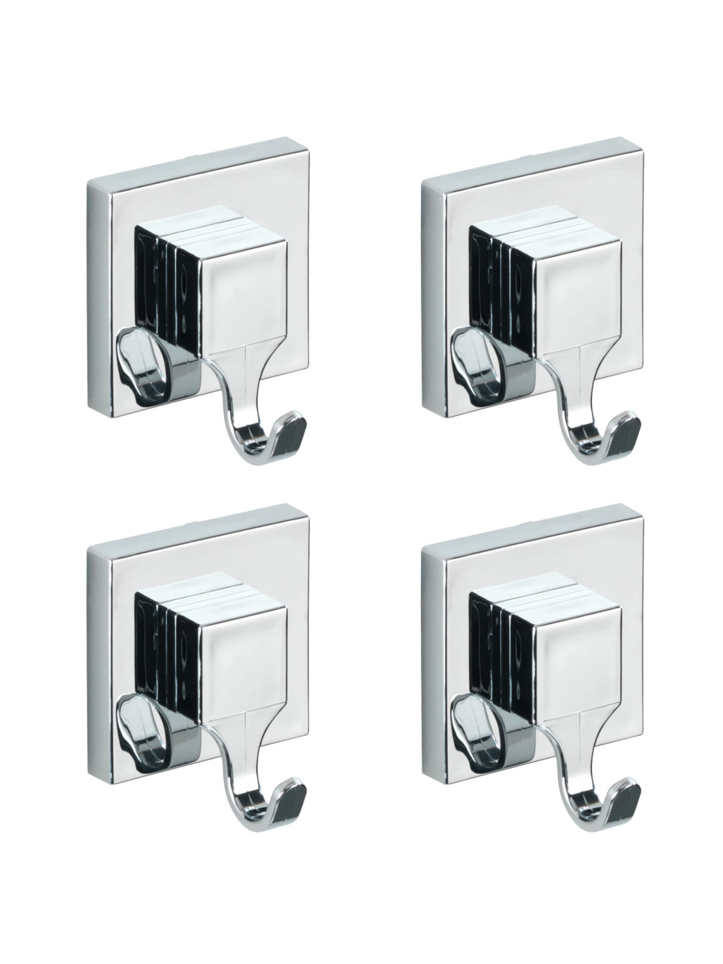 Wenko Hook/Hanger 'Vacuum-Loc®' in Silver: front