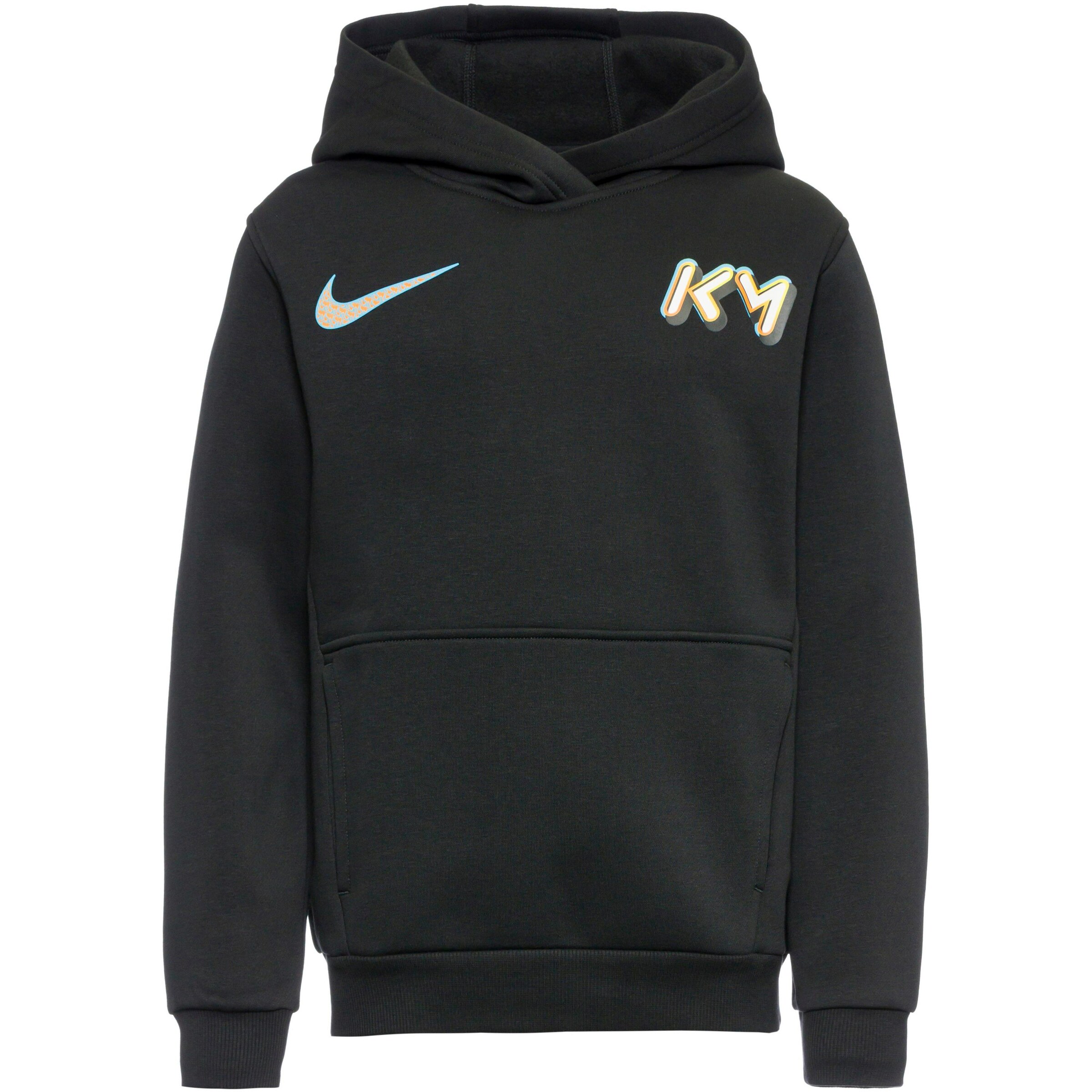 NIKE Sportsweatshirt 'Kylian Mbappe' in Schwarz: Vorderseite