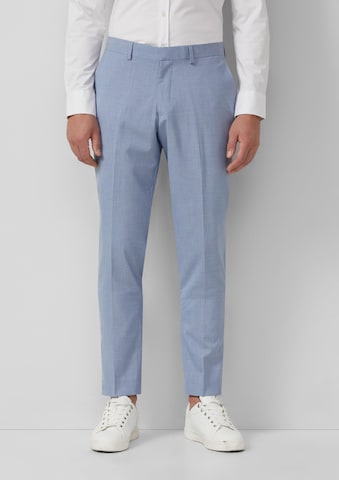 s.Oliver - regular Pantalón chino en azul: frente