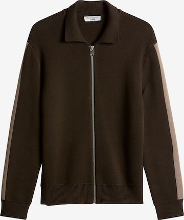 Marc O'Polo DENIM Strickjacke in Braun: Vorderseite
