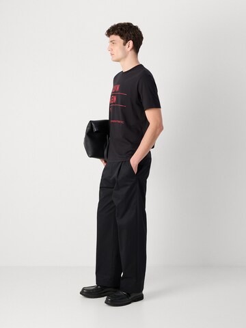 Calvin Klein Jeans Tričko – černá