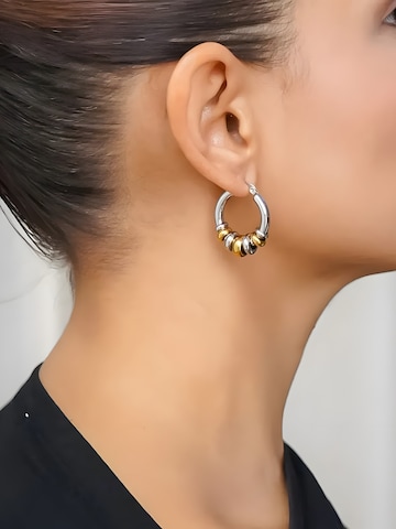 hiBALI Earrings 'Link Curvy' in Mixed colors