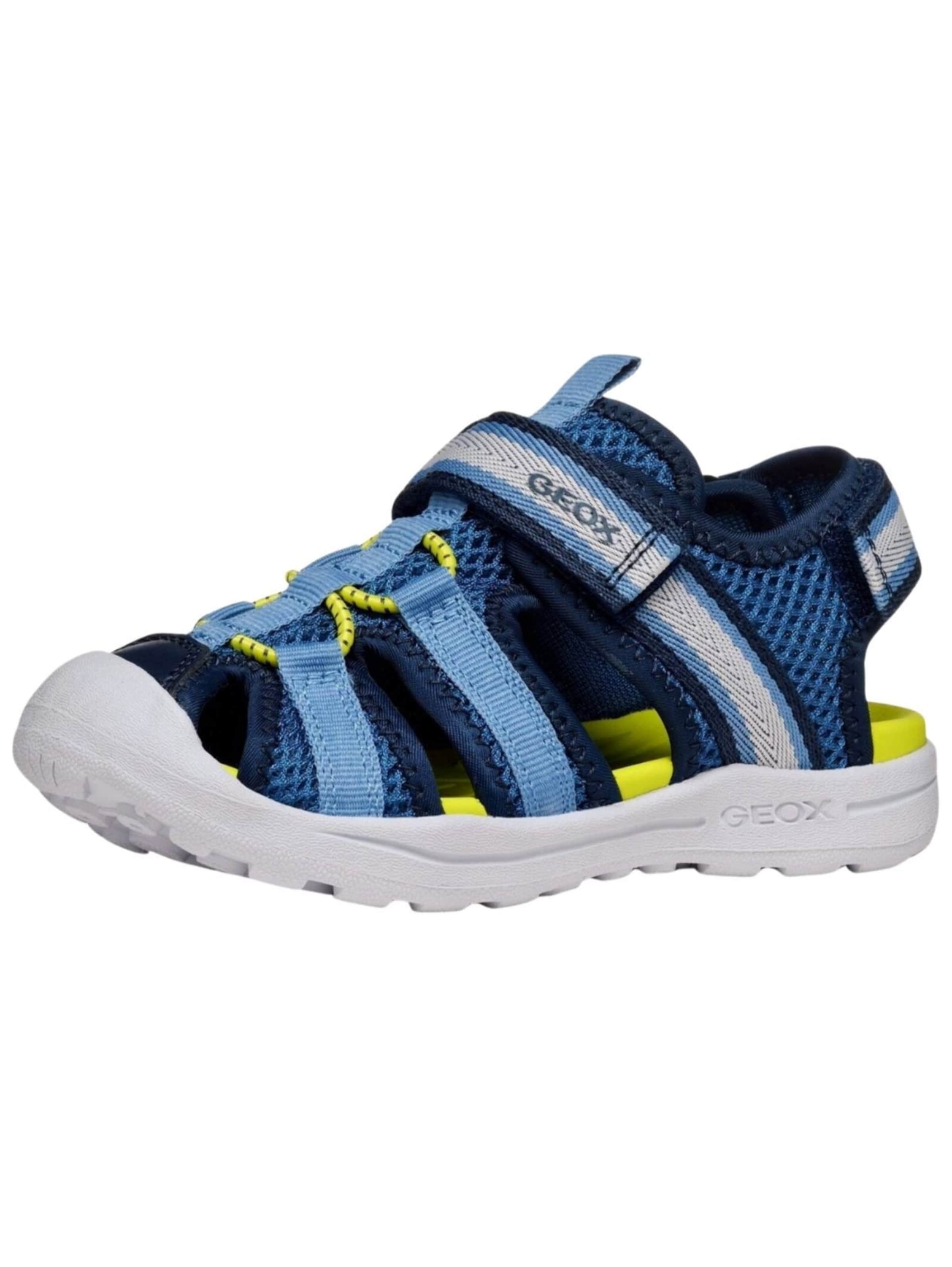 GEOX Open shoes in Blue: front