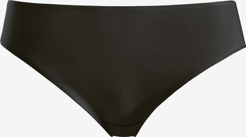 Slip ' Cotton Seamless ' Hanro en noir : devant