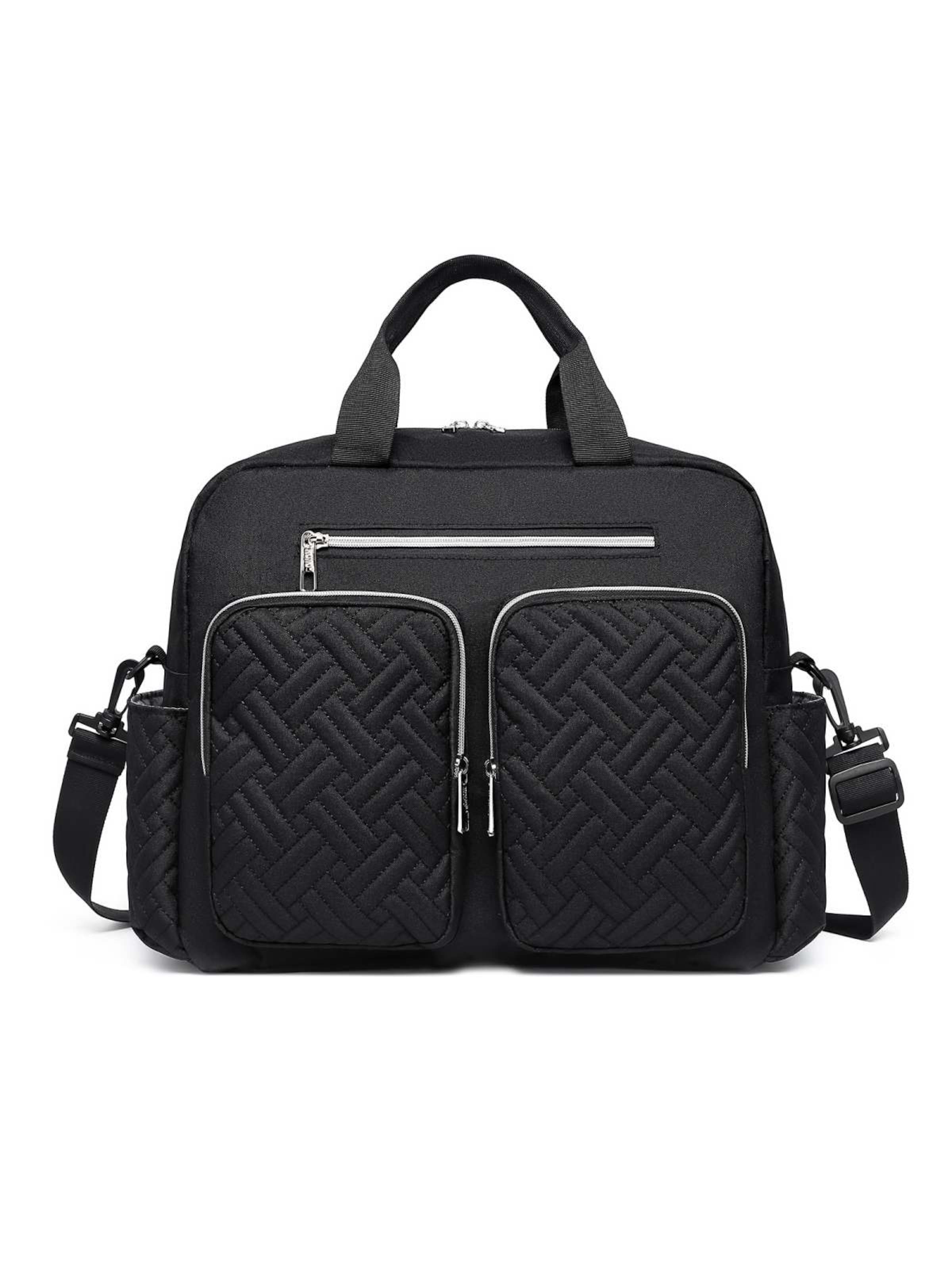 Kono Weekender in Black: front