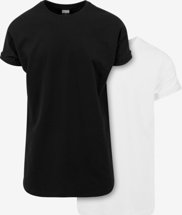 T-Shirt Urban Classics en noir : devant