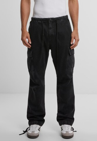 2Y Studios Loose fit Cargo Jeans 'Alan' in Black: front