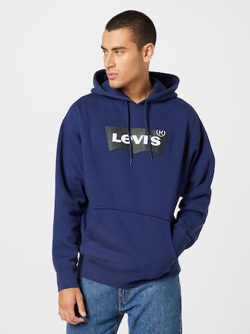 LEVI'S ® Regular Fit Sweatshirt in Blau: Vorderseite