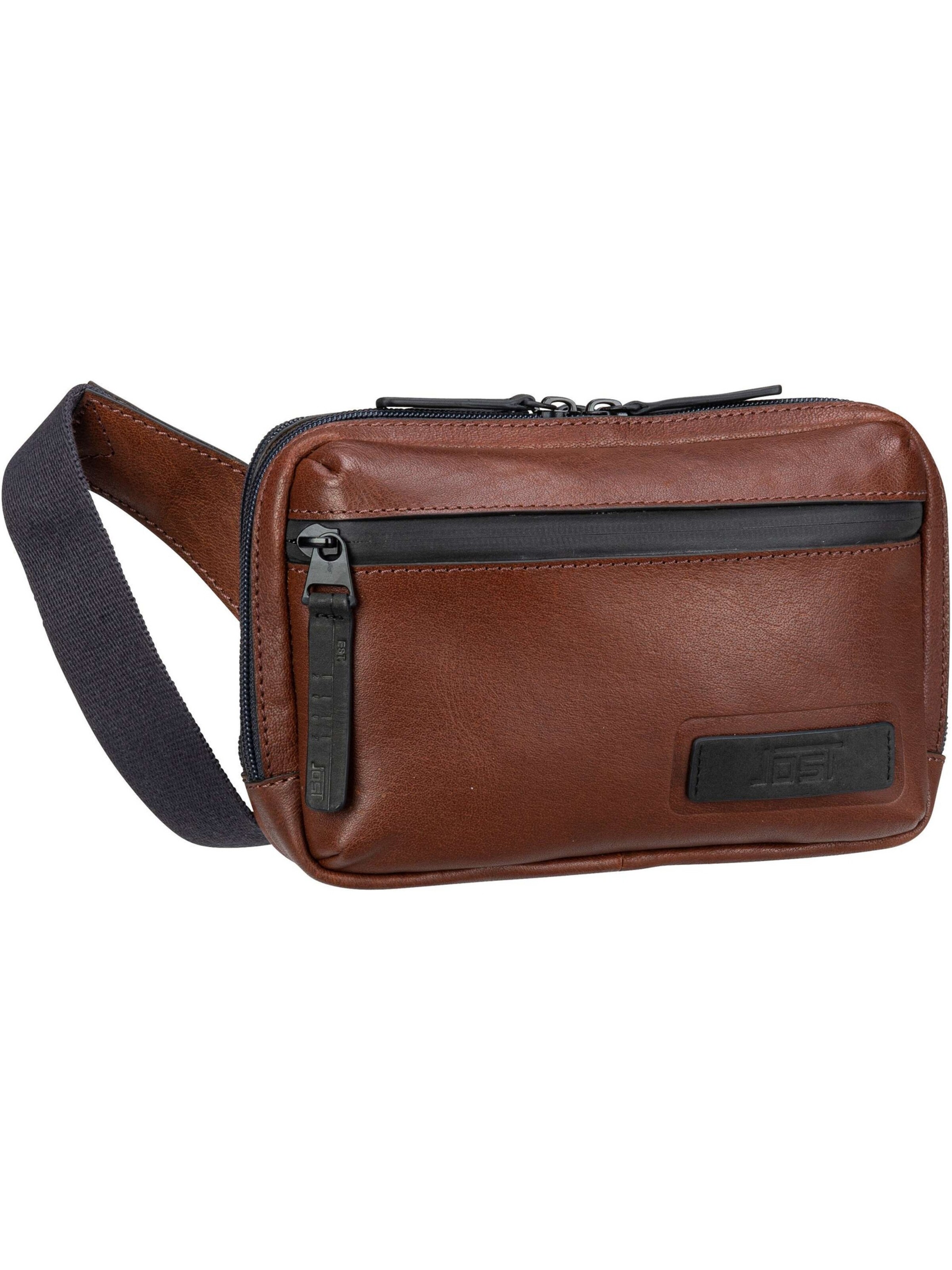 JOST Belt bag 'Malmö' in Brown: front