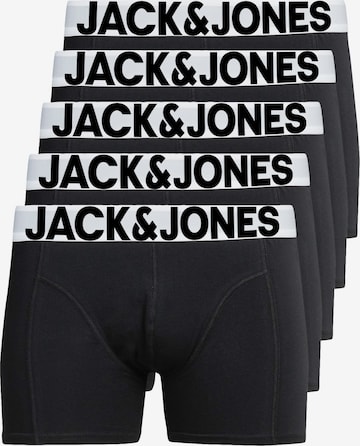 JACK & JONES Boxer shorts 'JJSolid' in Black: front