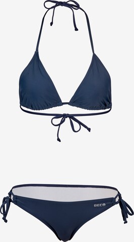 BECO the world of aquasports Triangel Bikini in Blau: predná strana