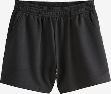 Next Regular Trousers in Black: front