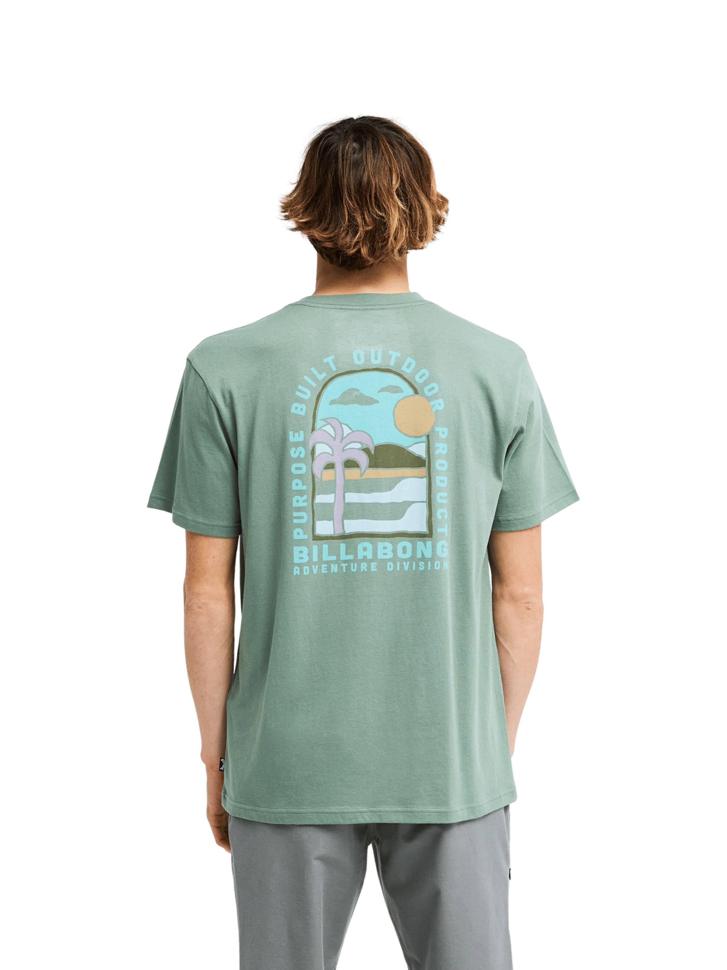 BILLABONG Shirt 'Sundown' in Green: front