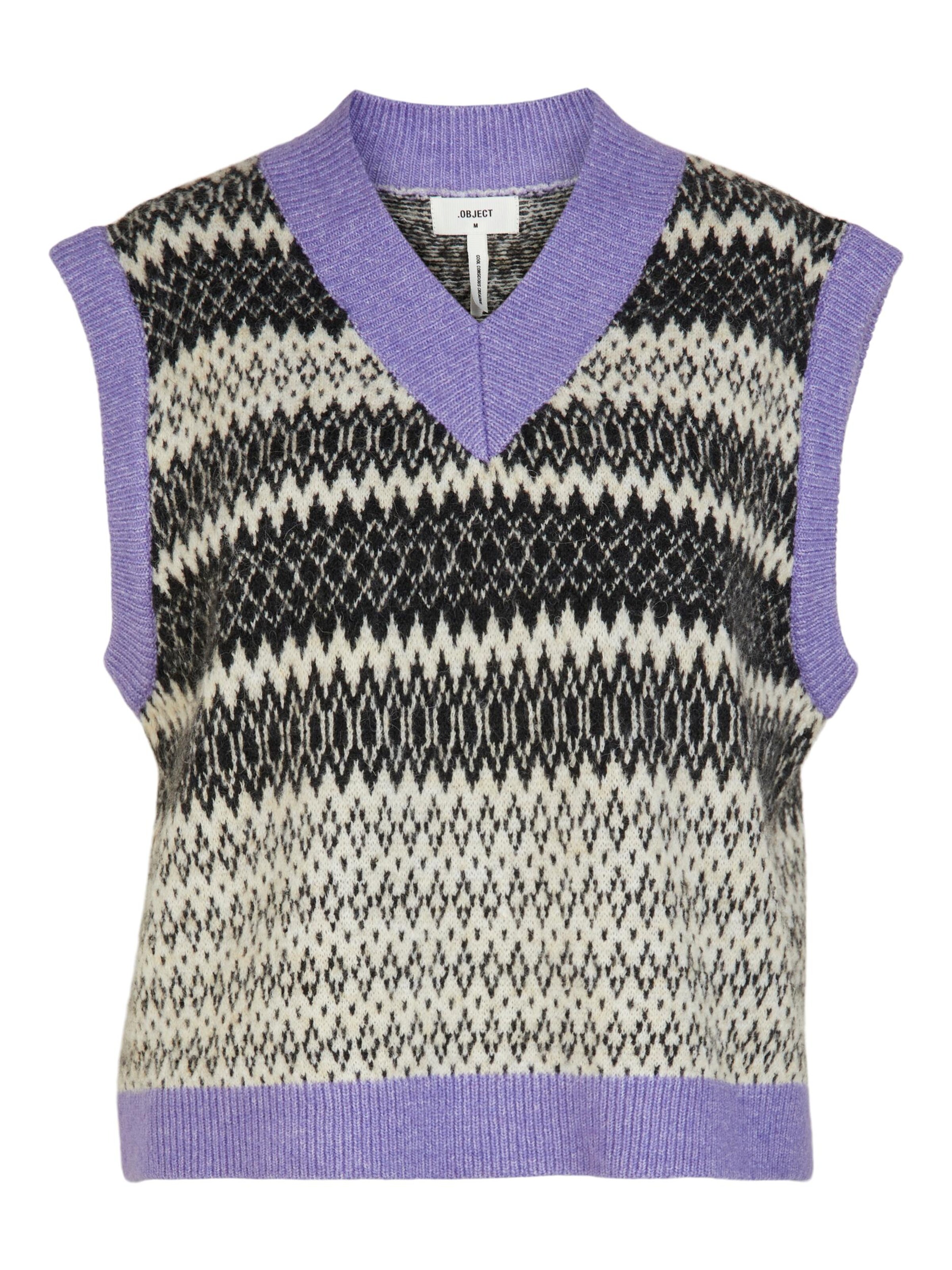 OBJECT Pulóver 'PENELOPE' - fekete: elől