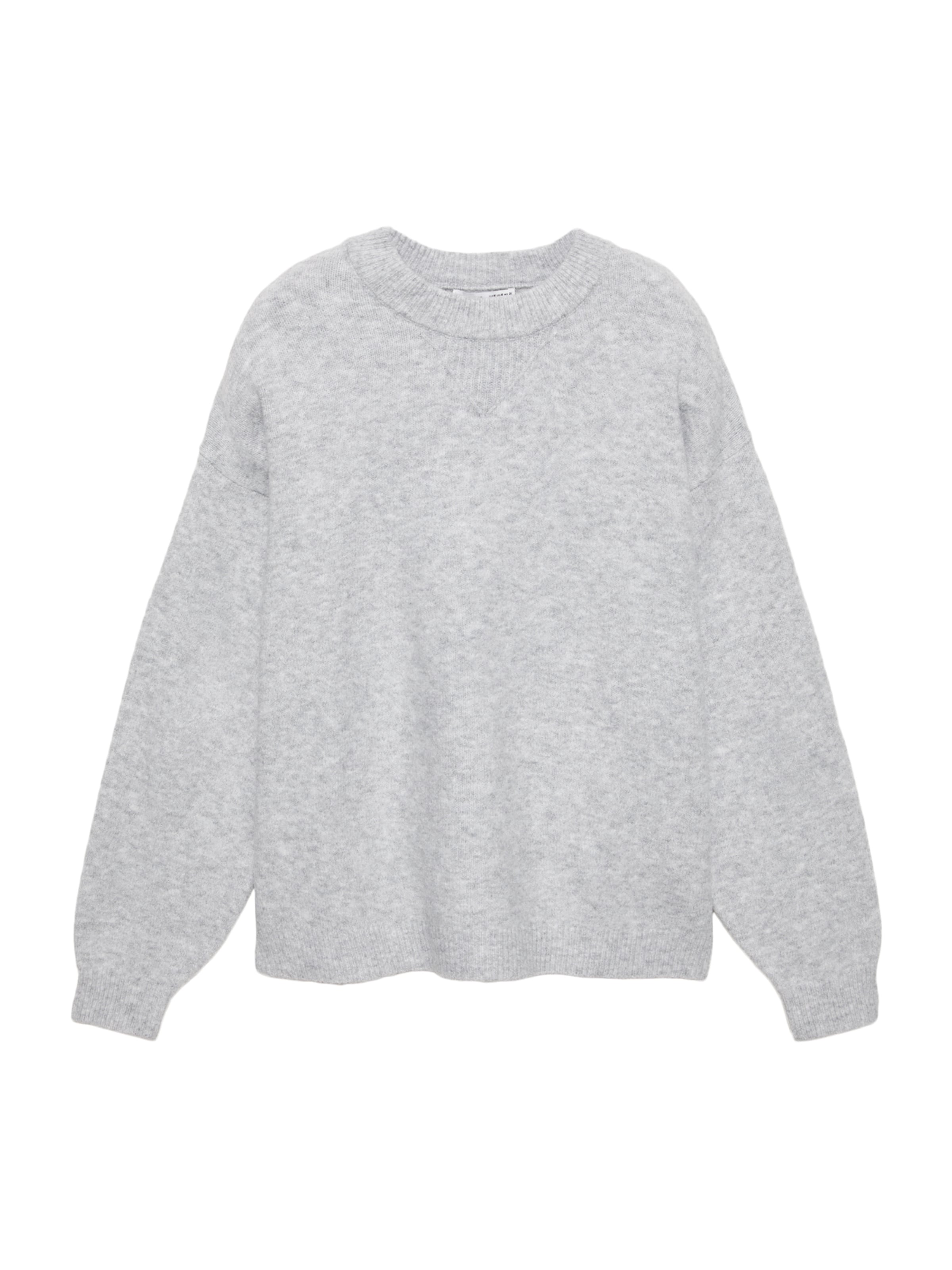 Pull-over Pull&Bear en gris : devant