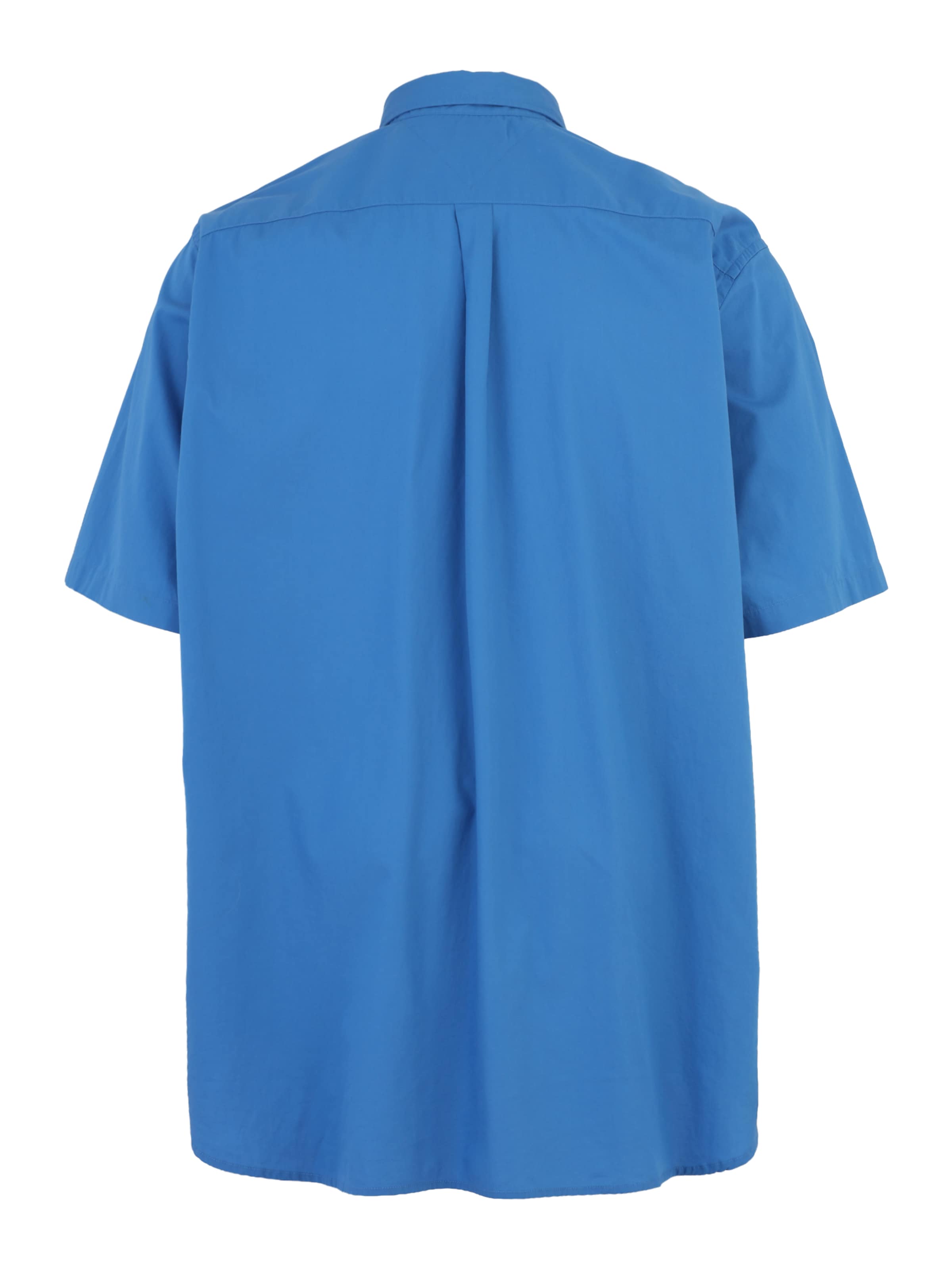 Tommy Hilfiger Big & Tall Regular Fit Skjorte 'FLEX' i blå