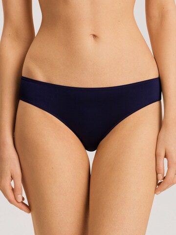 Hanro Slip ' Eva ' in Blue: front
