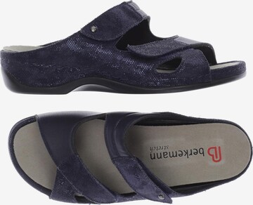 BERKEMANN Sandals & High-Heeled Sandals in 38 in Blue: front