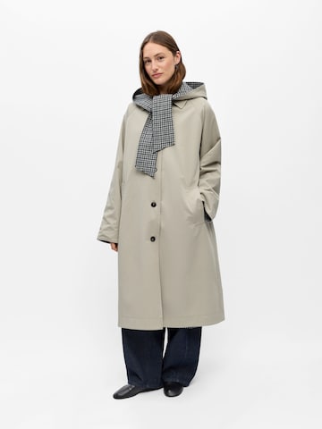 OBJECT Between-seasons coat 'OBJHolly' in Grey: front