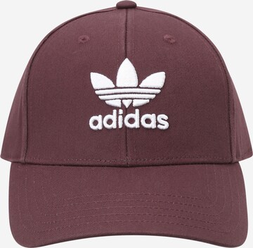 ADIDAS ORIGINALS Cap 'Trefoil' in Rot