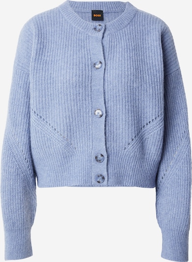 BOSS Neuletakki 'C_Fernard' värissä savunsininen, Tuotenäkymä