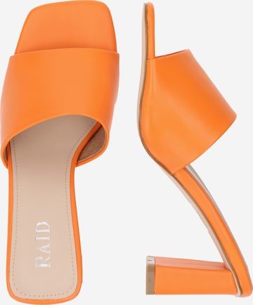 Raid - Sapato aberto 'ILARIA' em laranja