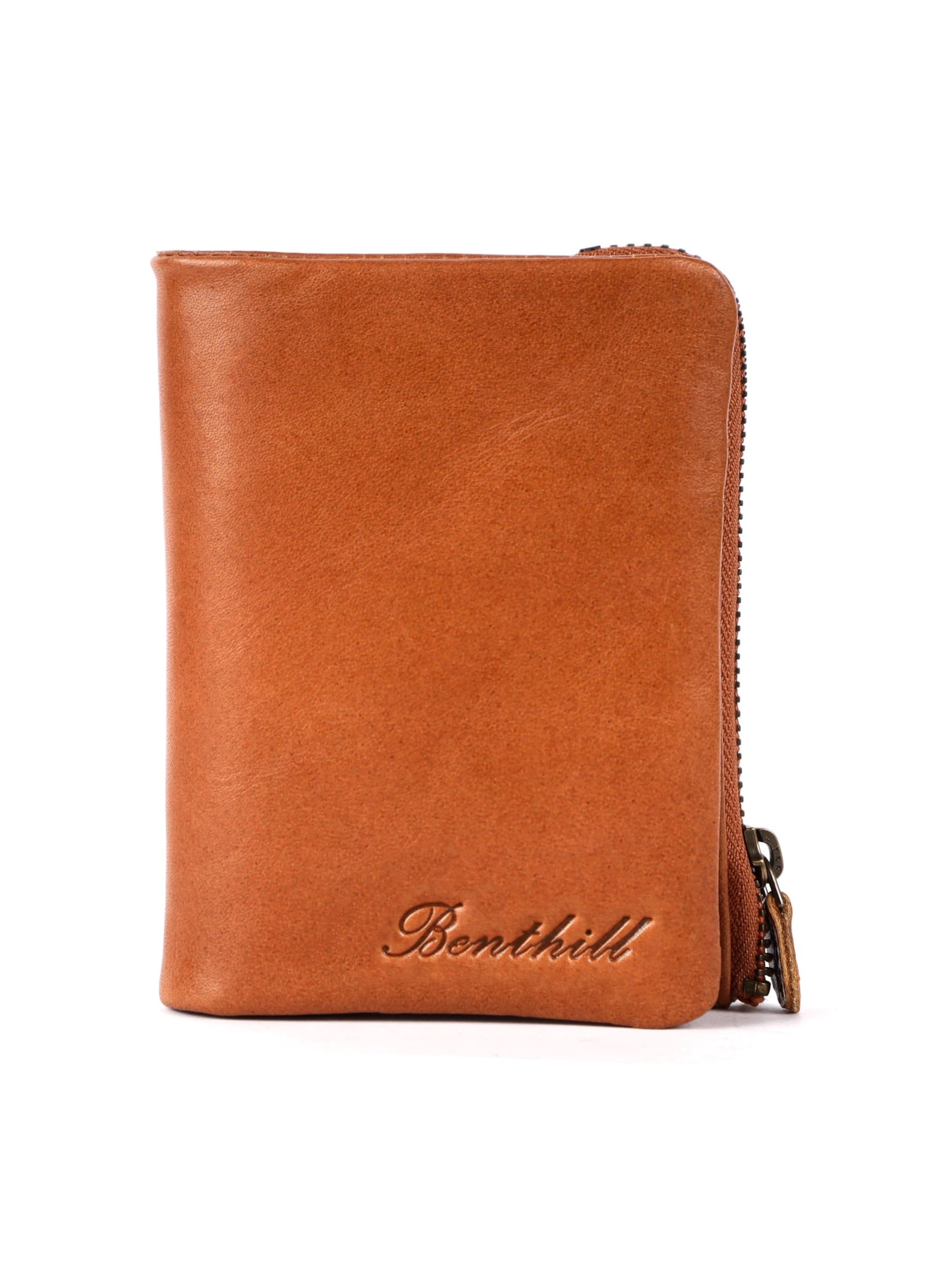 Benthill Wallet in Brown: front
