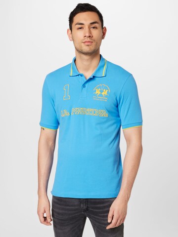 La Martina Shirt in Blue: front