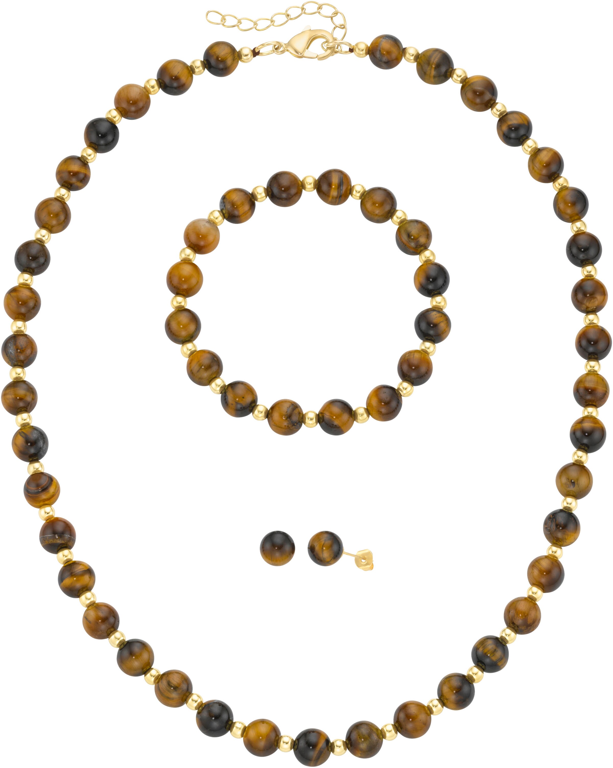 FIRETTI Schmuckset in Gold: Vorderseite