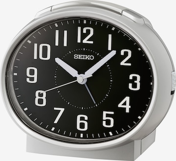 SEIKO Wecker in Silber: Vorderseite