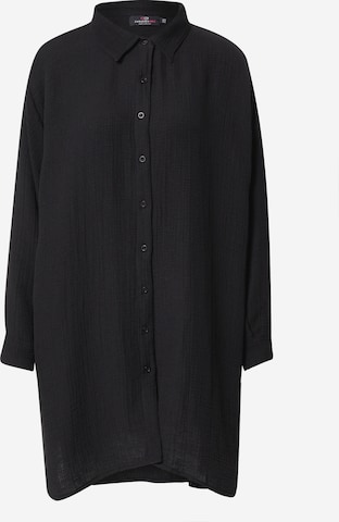 Zwillingsherz Blouse 'Winnie' in Black: front