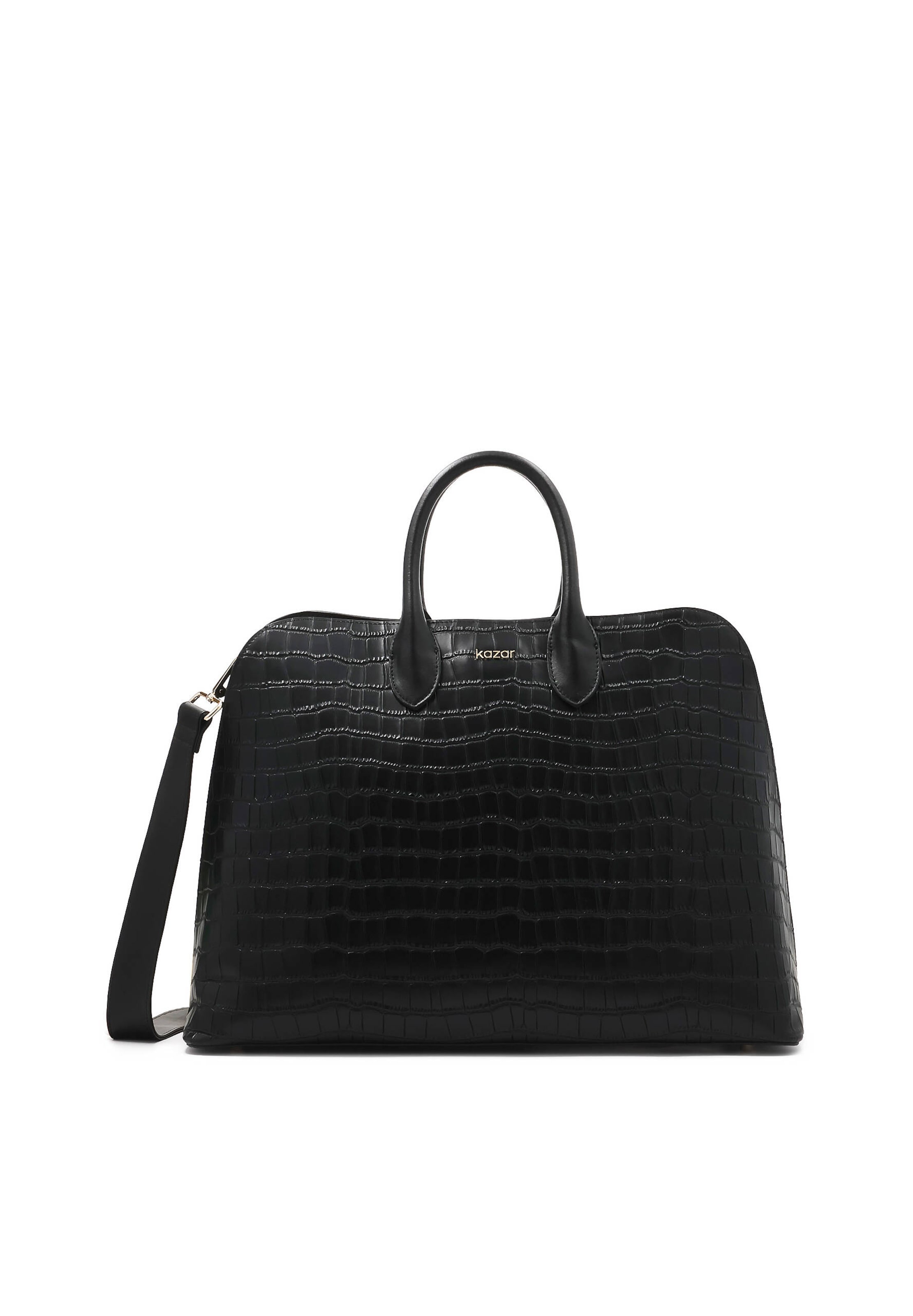 Kazar Handtas in Zwart: voorkant