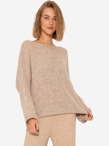 SASSYCLASSY Pullover i beige