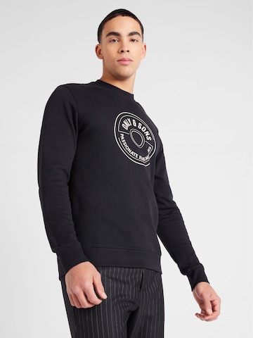 Only & Sons - Sudadera 'Lamer' en negro: frente