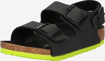 BIRKENSTOCK Sandaalid, värv must: eest vaates