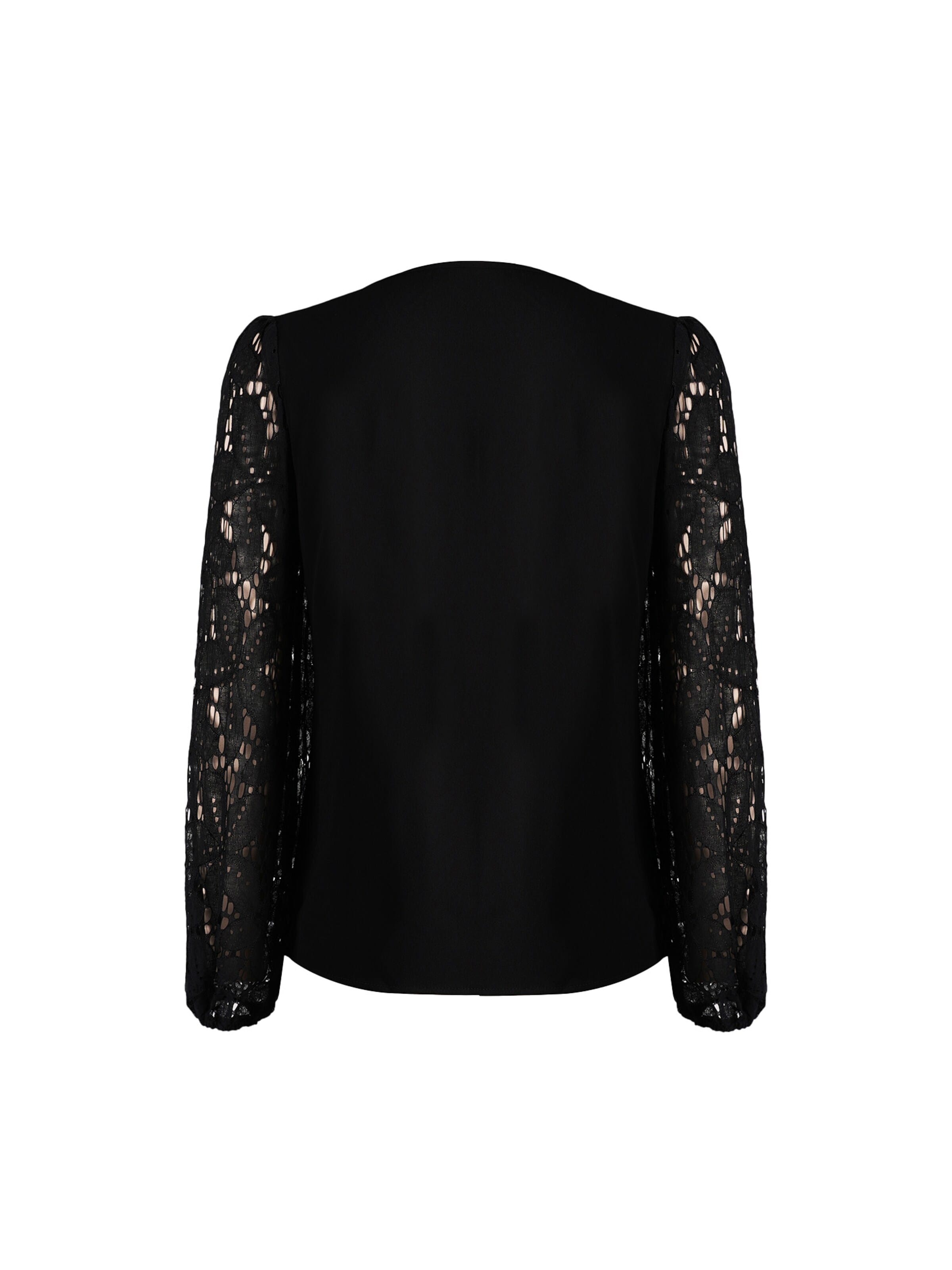 Cupshe Blouse 'Long Sleeve' in Black