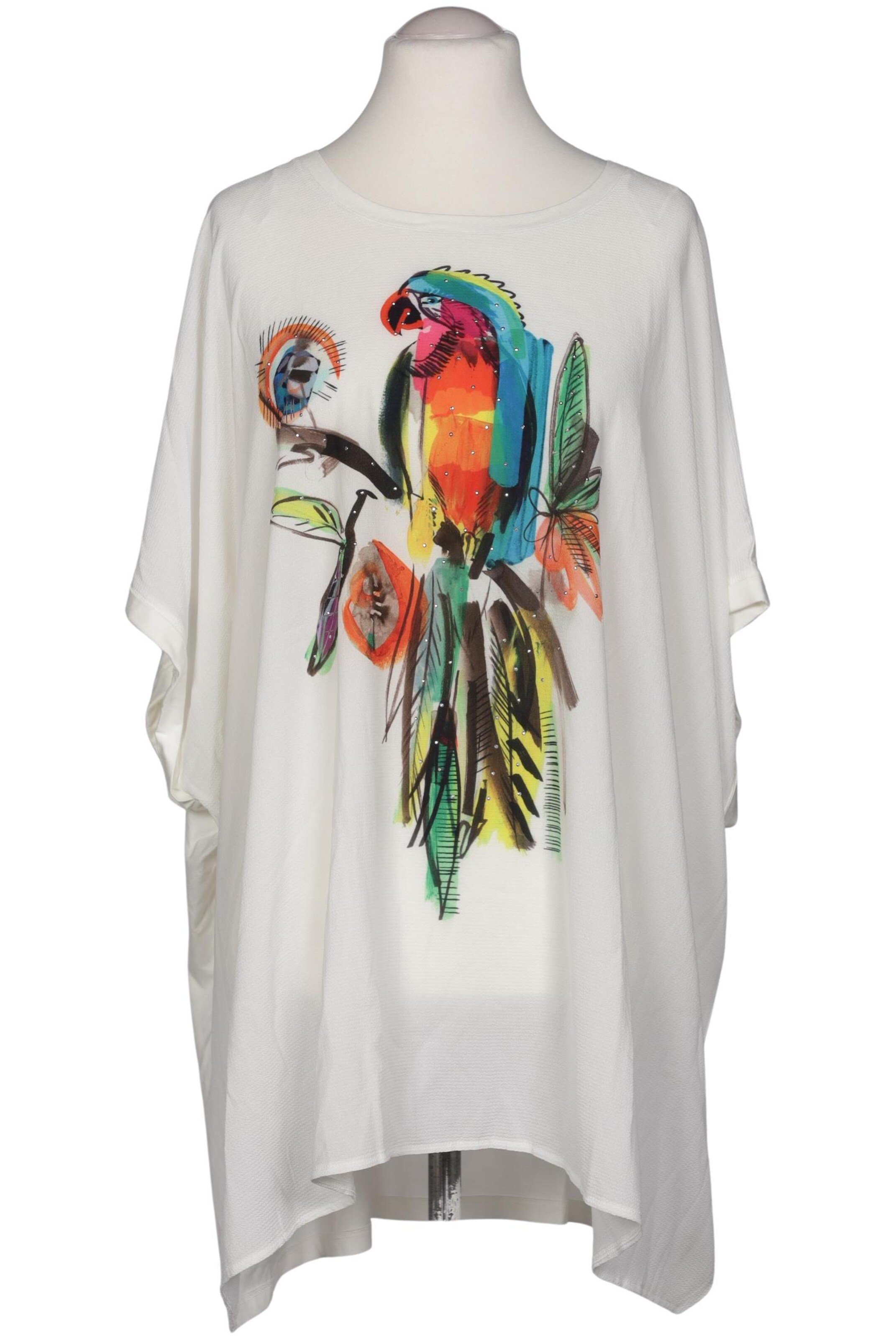 Ulla Popken Bluse 11XL in Weiß: Vorderseite