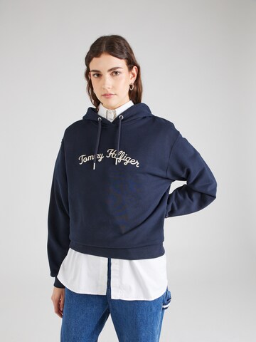 TOMMY HILFIGER Sweatshirt in Blau: Vorderseite