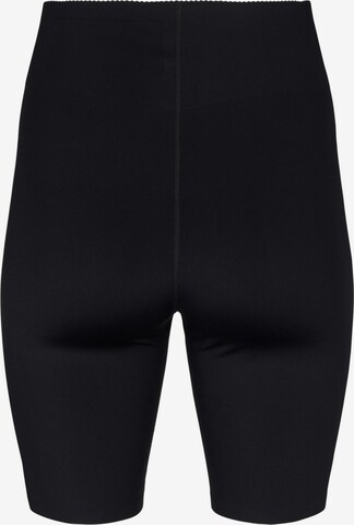 Active by Zizzi Skinny Sportbroek 'ADORTHE' in Zwart: voorkant