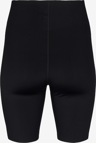 Active by Zizzi Skinny Workout Pants 'ADORTHE' in Black: front