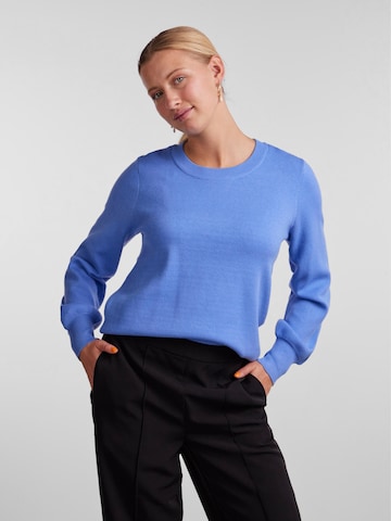 PIECES Sweater 'Jenna' in Blue: front