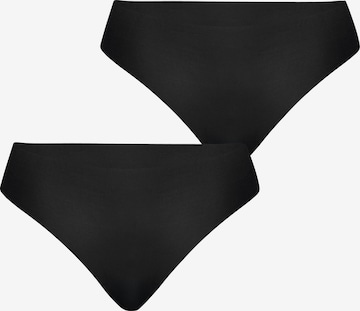 Nur Die Slip ' Invisible Seamless ' in Schwarz: Vorderseite