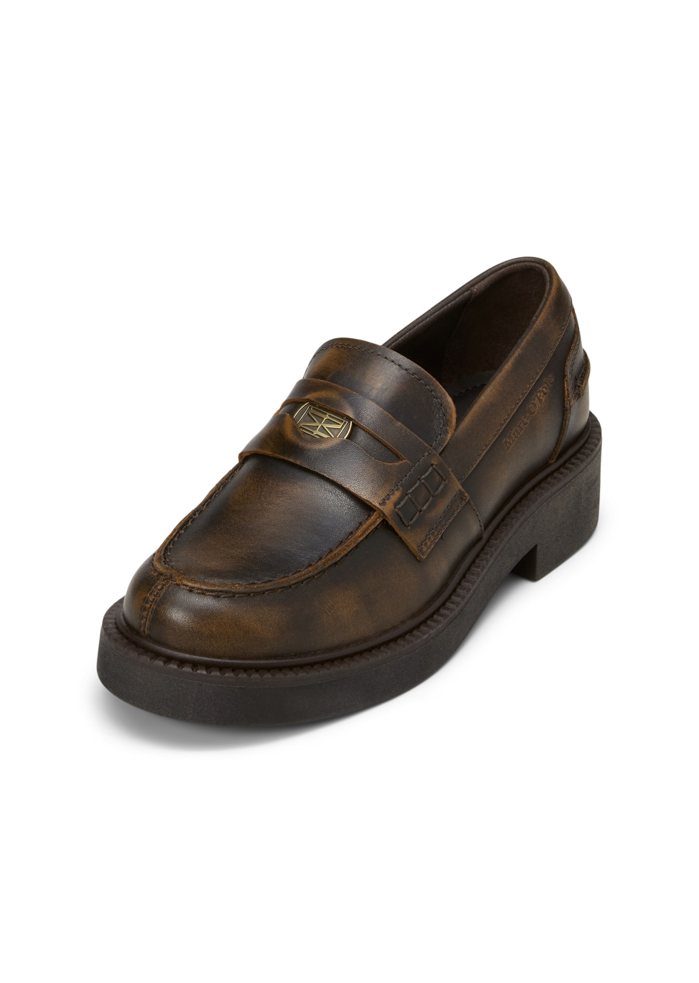 Marc O'Polo Slip-ons in Brown