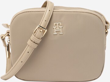 TOMMY HILFIGER Schoudertas 'Poppy' in Beige: voorkant