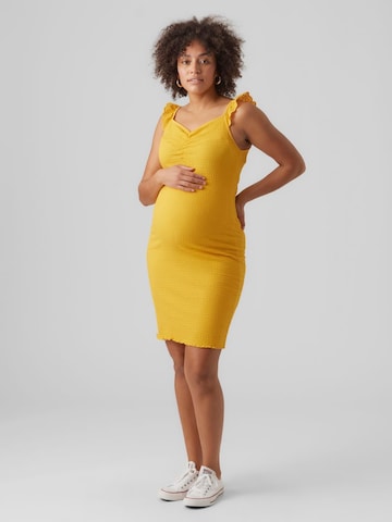 MAMALICIOUS Dress 'Linde' in Yellow